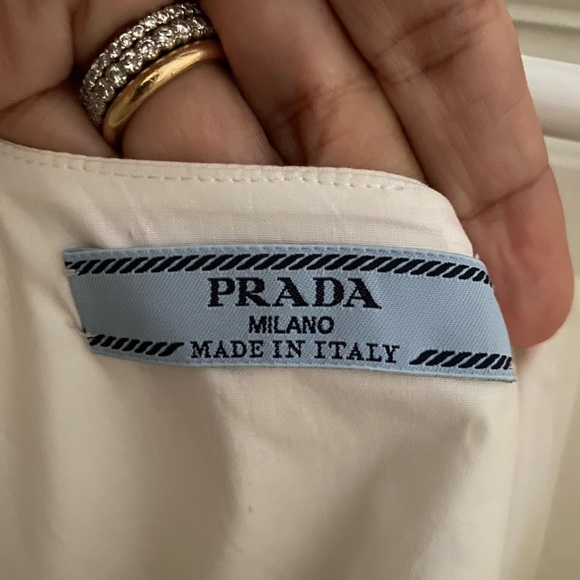 Prada white swirl print - Picture 7 of 14